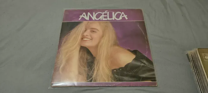 LP Disco de Vinil Angélica Vou de Táxi C) Encarte