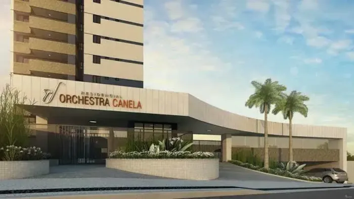 APARTAMENTO MOBILIADO 2 QUARTOS 1 SUITE 76M² - RESIDENCIAL ORCHESTRA CANELA