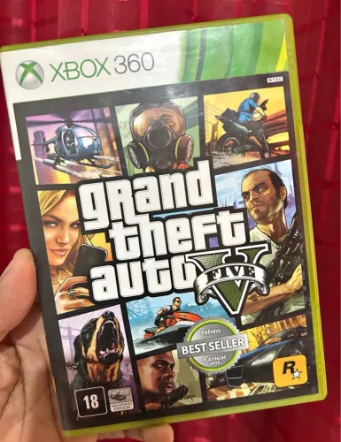 GTA 5 PARA XBOX 360 ORIGINAL (RARIDADE)