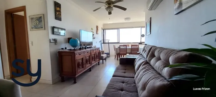 Apartamento com 2 dormitórios, um suíte, duas vagas, vista Maravilhosa, mobiliado