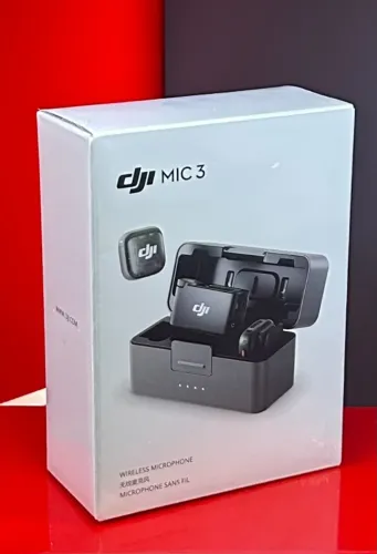 DJI Microphone MIC 3 - 2 TX + 1 RX + Charging Case