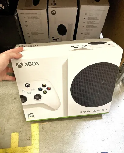 X Box Séries S Semi Novo + 1 Controle Com Caixa Garantia 6 Meses Loja Fisica