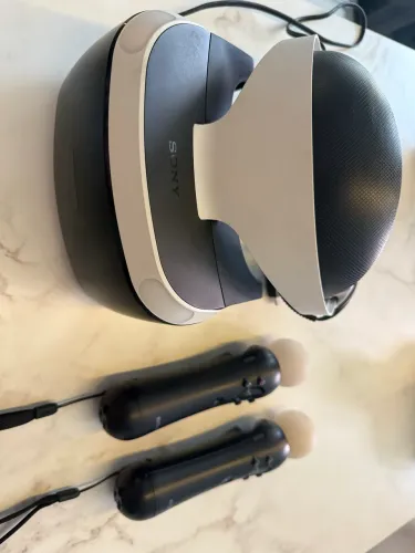 PSVR1 completo - Controles, adaptadores e câmera