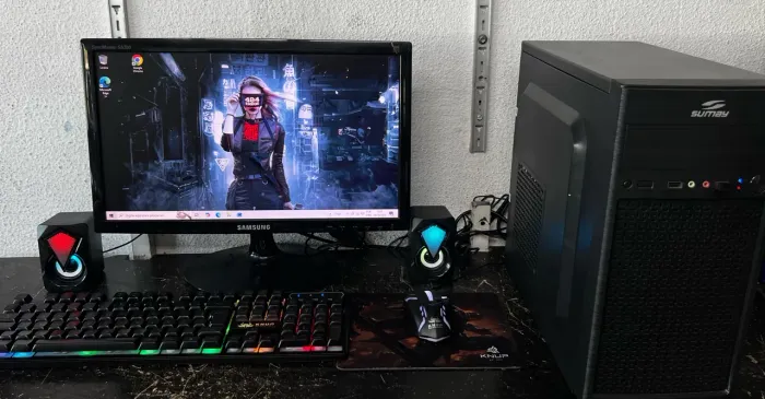 COMPUTADOR COMPLETO i5 + SSD + 8GB COM KIT GAMER RGB