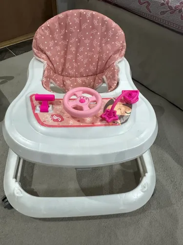 Andador de bebê Rosa