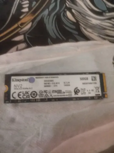 SSD NVME 512gb kingston nunca usado