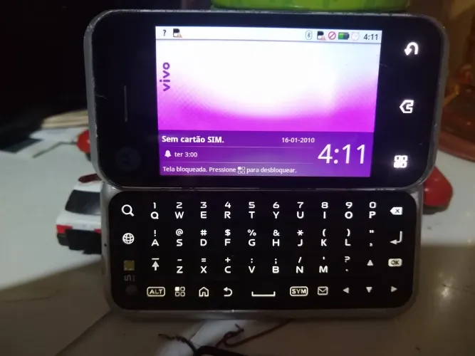 Motorola Back flip funcionando
