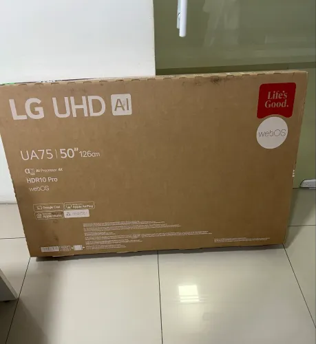 TV 50 LG 4K NOVA LACRADA