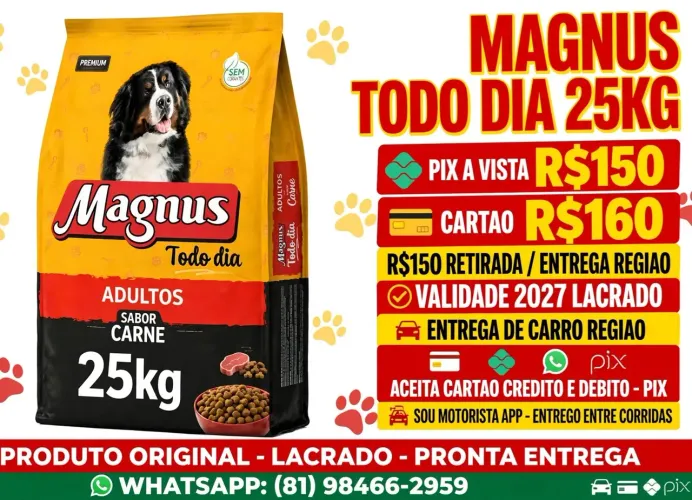 Promoção magnus todo dia