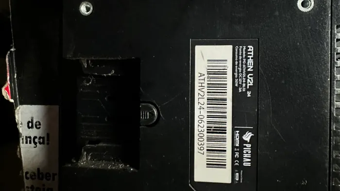 Monitor pichau com defeito