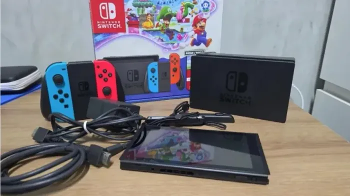 Nintendo Switch V2, desbloqueado, 256gb