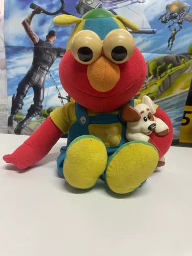 Boneco Elmo Magic Lights - Tyco (1997)