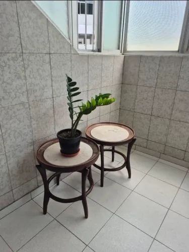 Mesa lateral Maracanã Sacpinelli Anos 50 Madeira Nobre