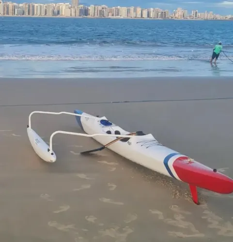 Canoa havaiana OC1 - Va?a. Vibe ocean modelo Imua.