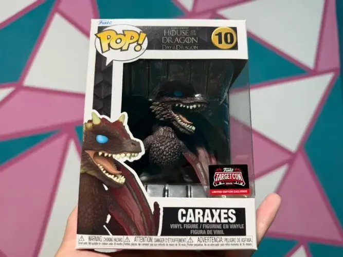 Edição Limitada Funko Pop Caraxes 10 NOVO com PROTETOR