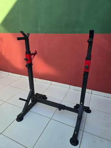 Suporte para barra supino agachamento etc.