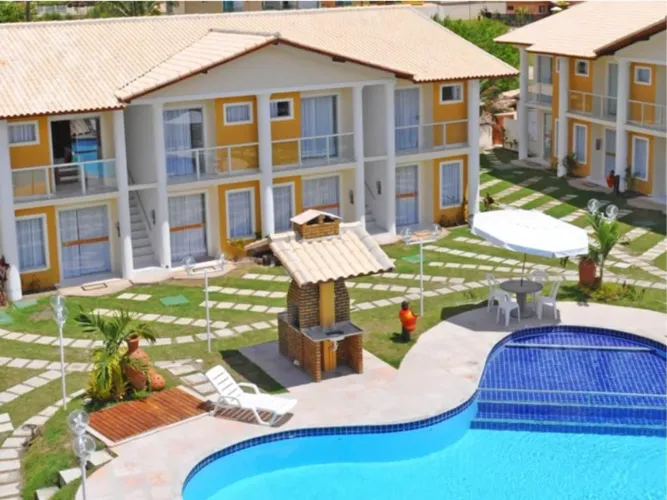Apartamento com 1 dormitório à venda - Praia Taperapuan - Porto Seguro/BA