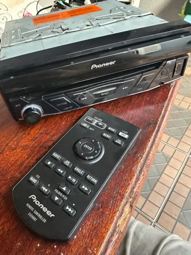 Pioneer retrátil AVH-3880DVD - perfeito funcionamento 