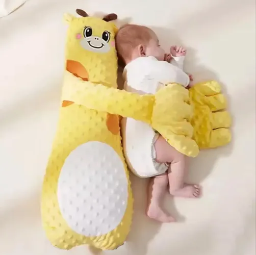 Almofada Nana Neném NOVA - Amarela para Bebê Algodão Hipoalergênica