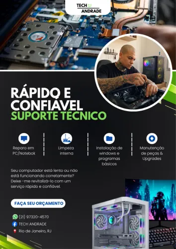 SUPORTE TÉCNICO EM INFORMÁTICA | Serviços de TI