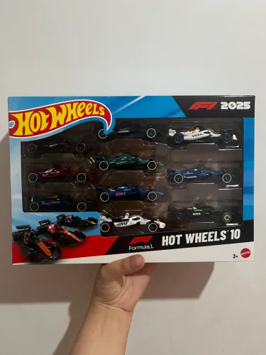 Pack 10 fórmula 1 Hotwheels