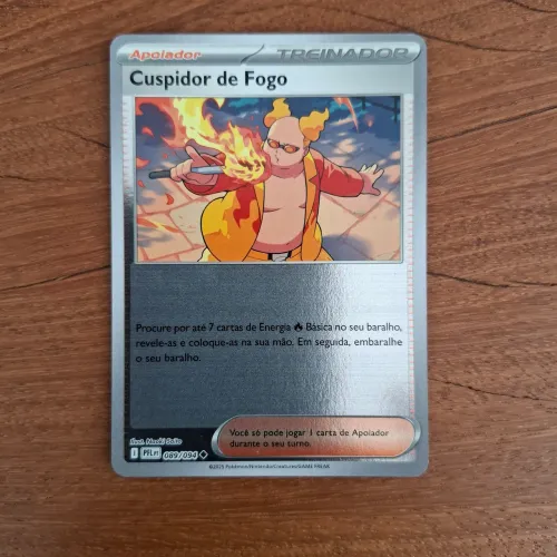 Carta Pokemon Cuspidor de Fogo