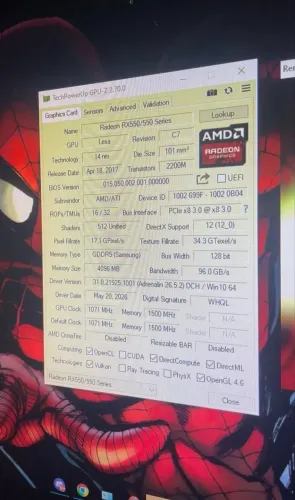 Rx550/550 series pra hoje!!!!