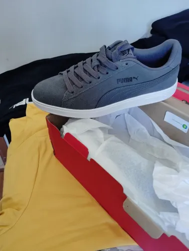 Tênis Puma Smash V2 bdp Cinza