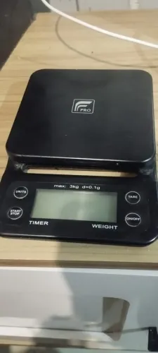 Balança FPRO para café comprecisão de 1g até 3 kg
