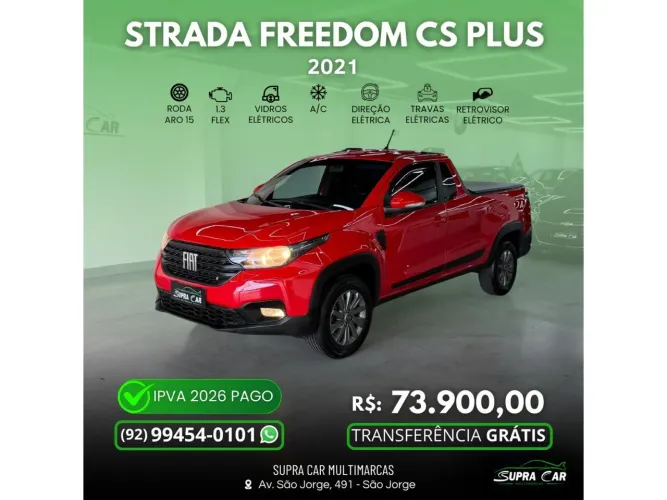Fiat Strada Freedom 1.3 Flex 8V CD 2021