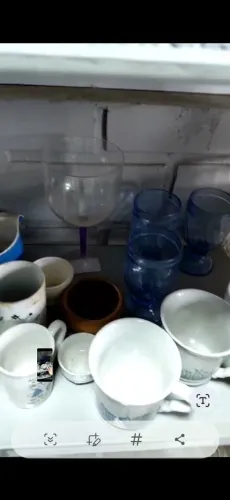 Lote de peças antigas
