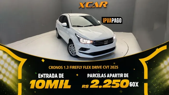 Fiat Cronos Drive 1.3 8V Flex Aut. 2025