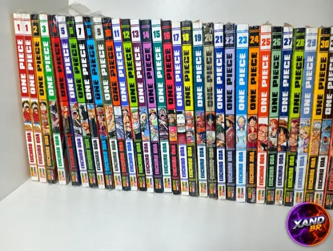 Coleção One Piece - Volumes 1 ao 51 + Guias