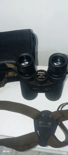 Binóculo original Nikon modelo Prostaff 3S 8x42, ideal para observação de natureza, viagen
