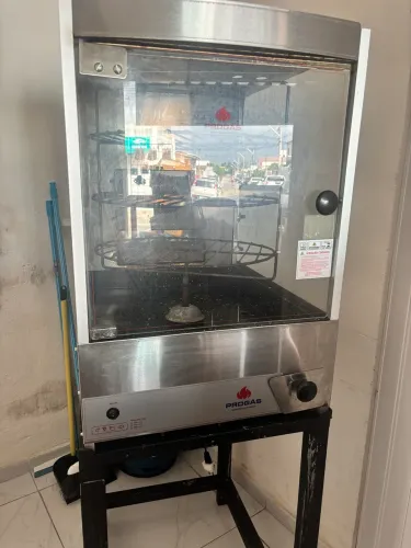 Forno giratório 30kg Progas