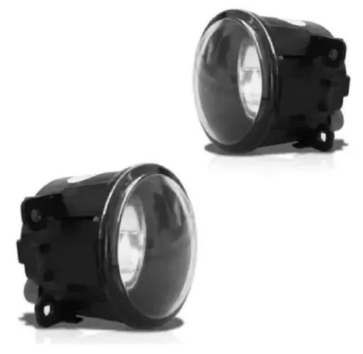 Par Farol de Milha Redondo - Serve em Vários Modelos