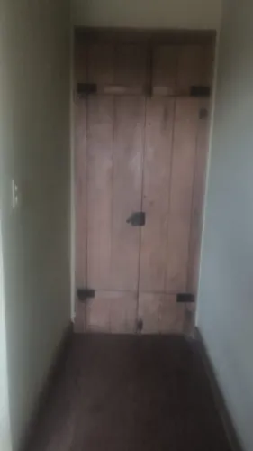 Porta duas bandeiras rústico