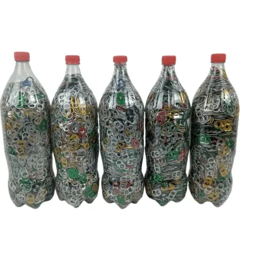 05 GARRAFAS LACRES DE ALUMINIO PET 2 LITROS CHEIA - USADO 