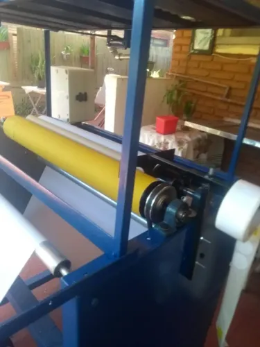 Rebobinadeira papel lençol