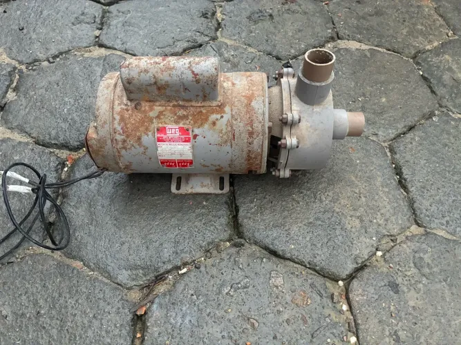 Motor Elétrico WEG - 1 CV Monofásico Alta Rotação (3520 RPM) Bivolt