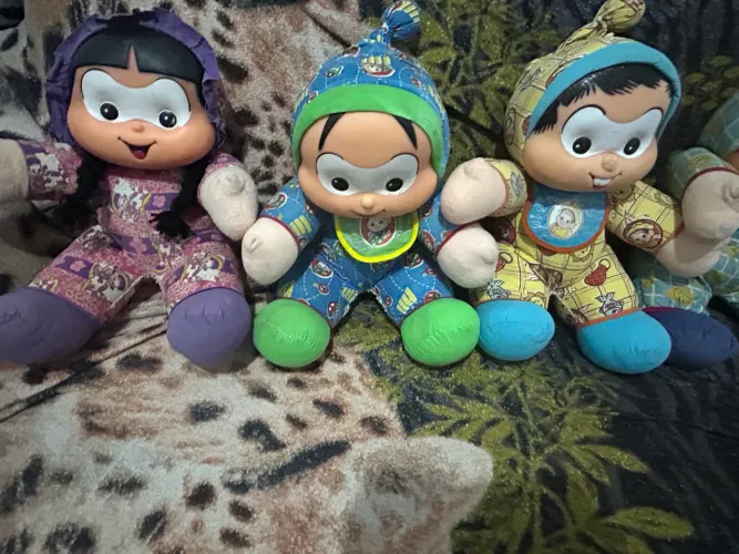 bonecos turma da monica multibrink vintage