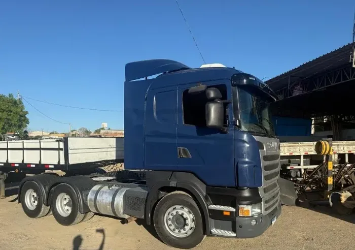 SCANIA R420 2011 A6X4 + CARRETA CARGA SEMI-REBOQUE 12,5 METROS