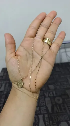 Cordão masculino de ouro 18kl