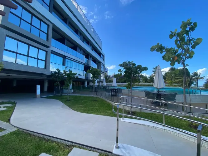 Exclusividade de Resort em Ponta de Campina | 92m² Mobiliado | Primeira Locação
