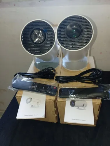 Projetor 4K HD 150 Polegadas Celular, Tv B0x, Xbox, PS, Pc, Wifi HY300 Pro Magcubic