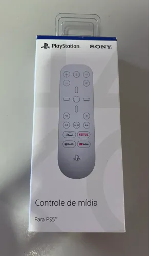 Controle Mídia Sony + Base de carga Sony
