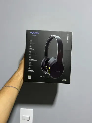 Fone de Ouvido Bluetooth WAAW by Alok Sense 200HB (Novo Lacrado)