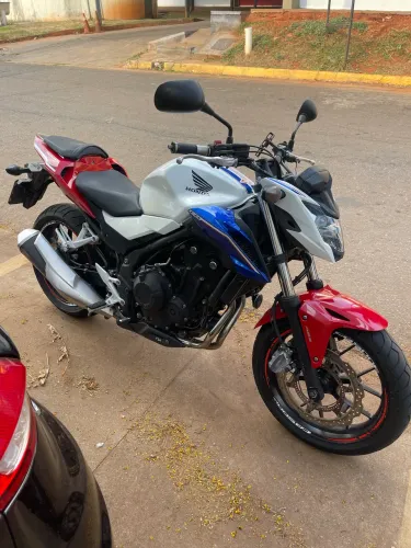 Cb500f - capitão América