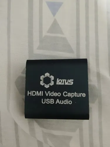 Placa de Captura de Vídeo Externa HDMI para USB com Áudio da marca Lotus (modelo LT-228