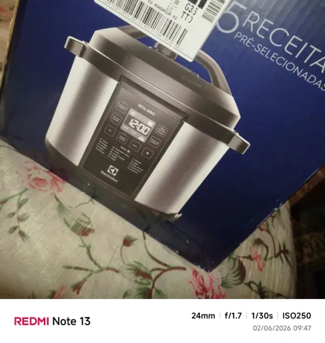 Panela de pressão elétrica 6L